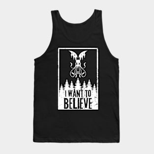 I Want To Believe Tank Top